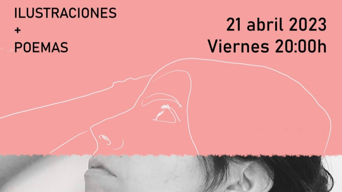 Detalle del cartel anunciador de la presentación del poemario. HDS