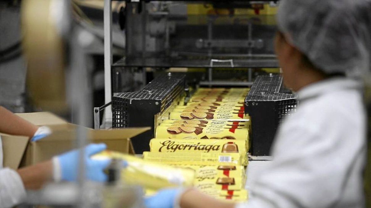 Línea de fabricación de la planta de Elgorriaga en Ávila-Ical