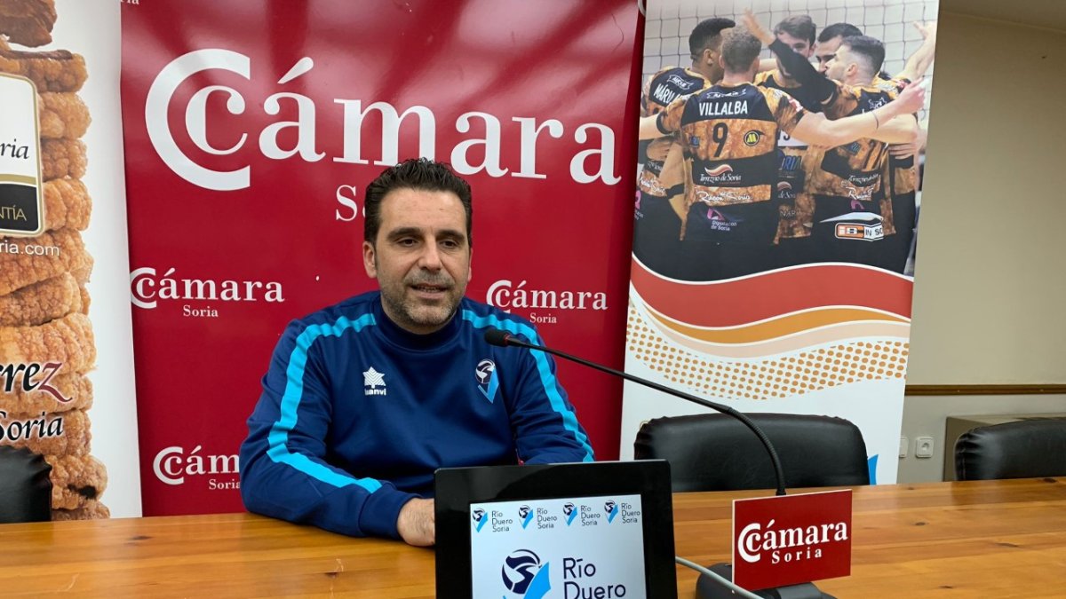 Alberto Toribio, en una rueda de prensa. HDS