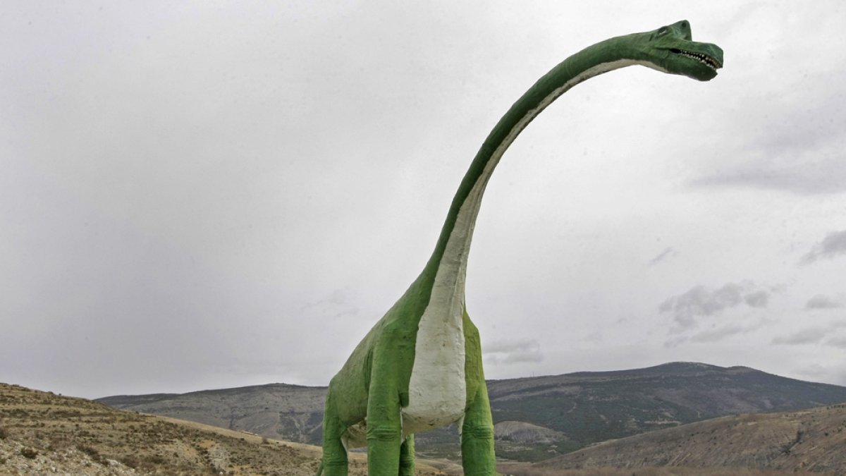 La reproducción de un dinosaurio en Tierras Altas.-HDS