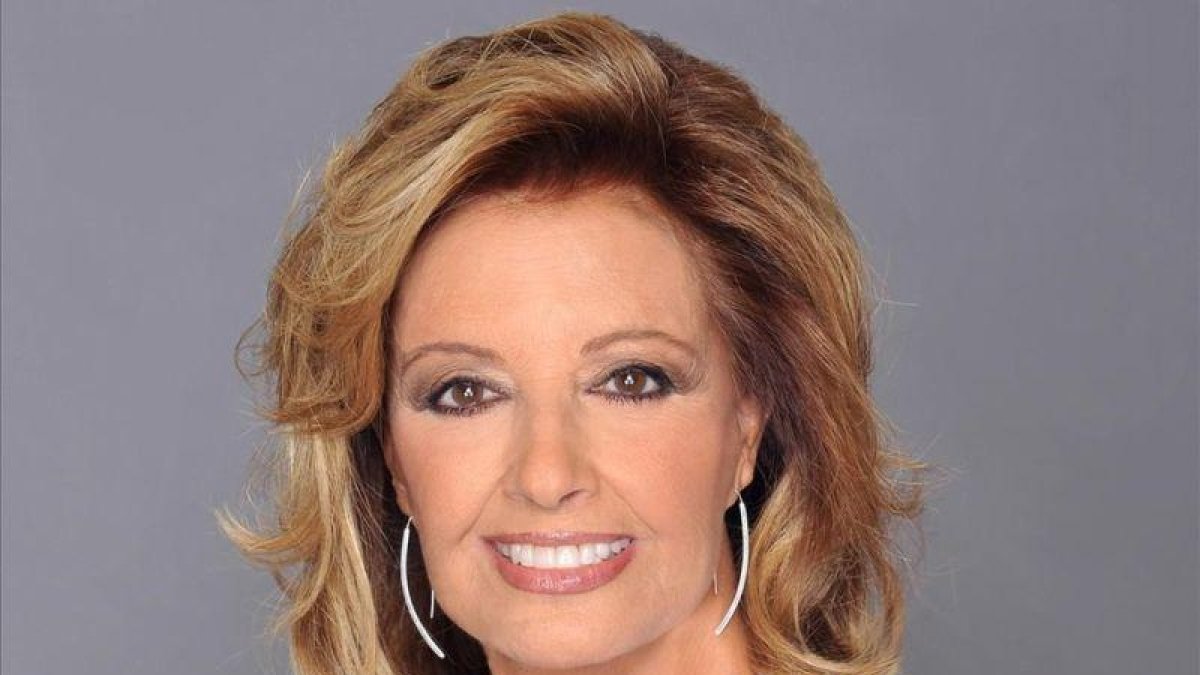 La periodista María Teresa Campos, presentadora de '¡Qué tiempo tan feliz!, en Tele 5 y protagonista de 'Las Campos'.-MEDIASET
