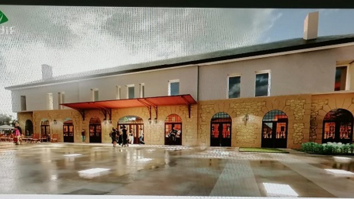 Recreación de la futura estación. HDS