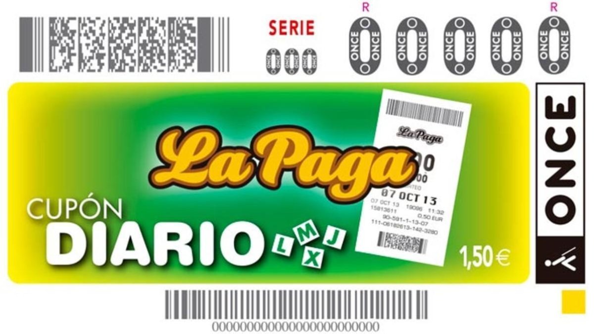 Sorteo del cupón de la ONCE. /-EL PERIÓDICO