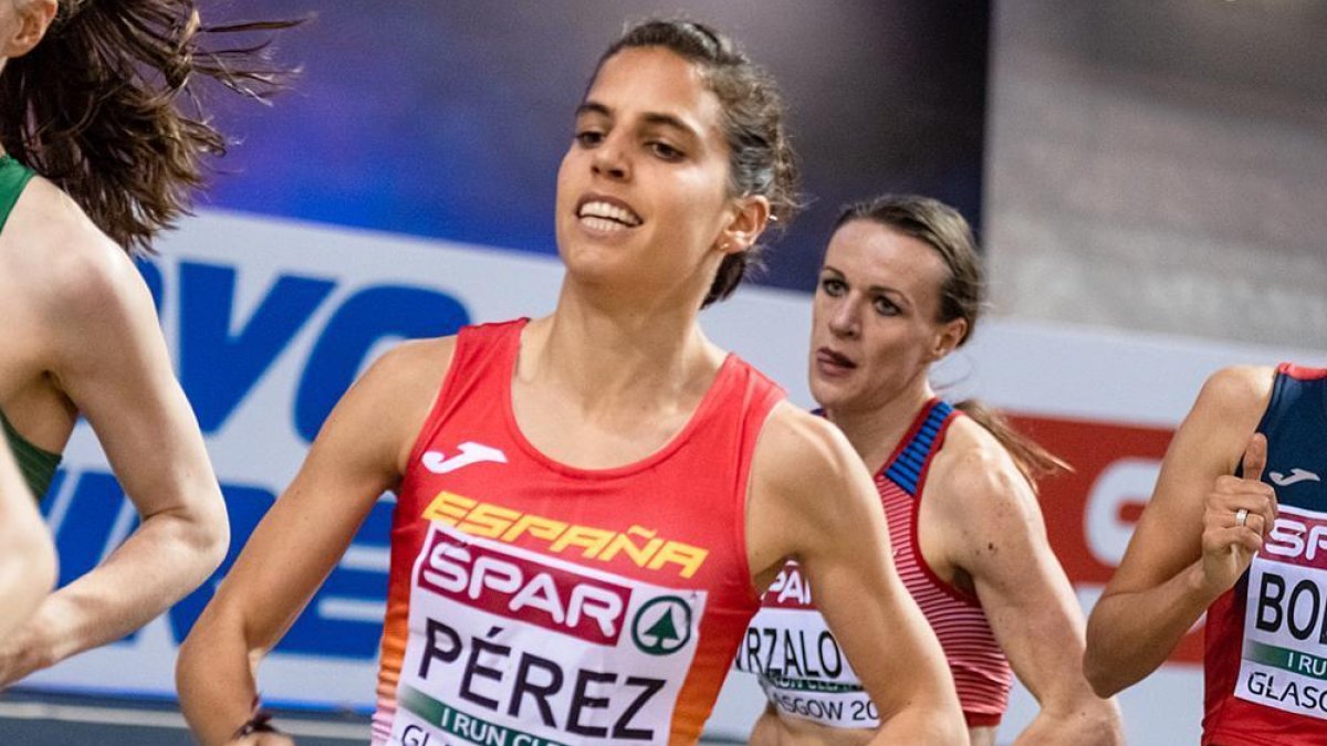 Marta Pérez correrá hoy las semifinales del 1.500 metros del Mundial en Doha.-HDS
