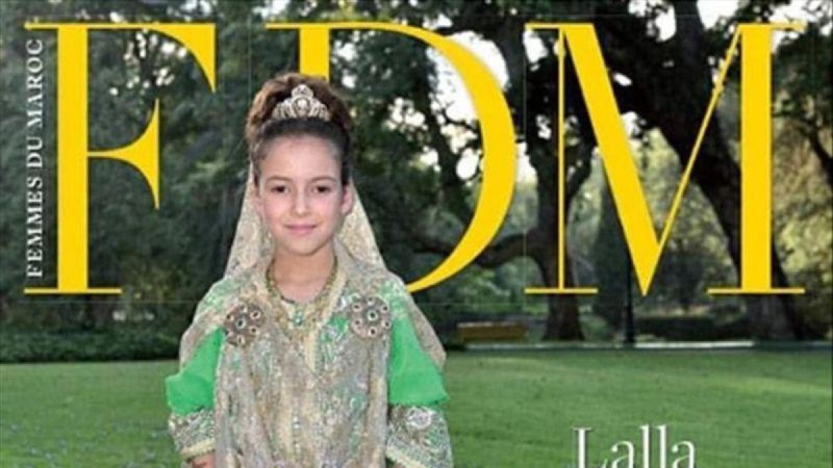 La hija del rey de Marruecos protagoniza su primera portada.-EL PERIÓDICO