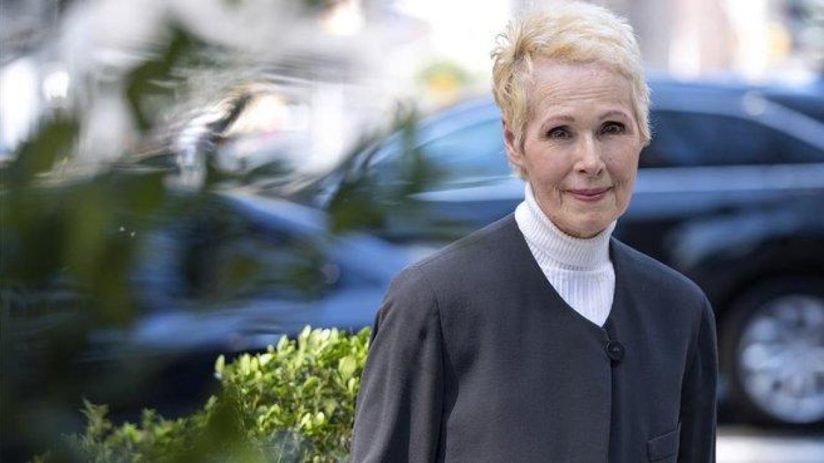 Elizabeth Jean Carroll, el pasado sábado en Nueva York.-AP / CRAIG RUTTLE