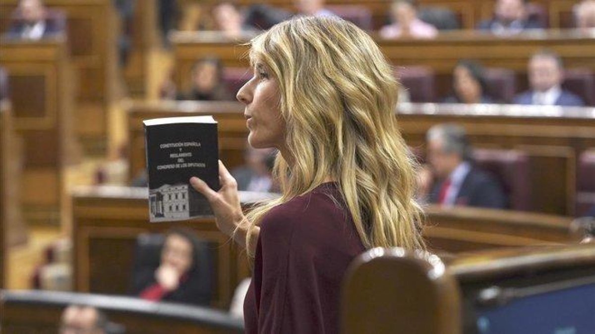 Cayetana Álvarez de Toledo, portavoz del PP en el Congreso.-DAVID CASTRO