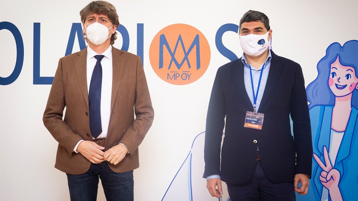 Carlos Martínez y Óscar Abellón.-ISABEL SOTO