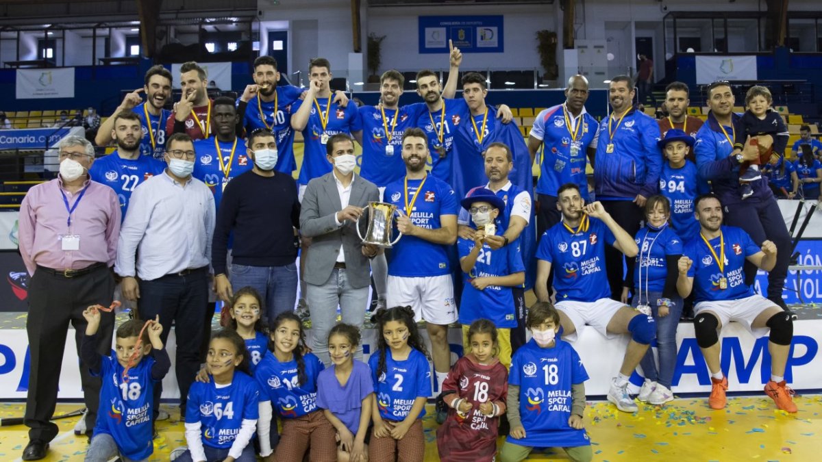 Melilla Sport Capital se proclamó campeón de la Copa del Rey. HDS