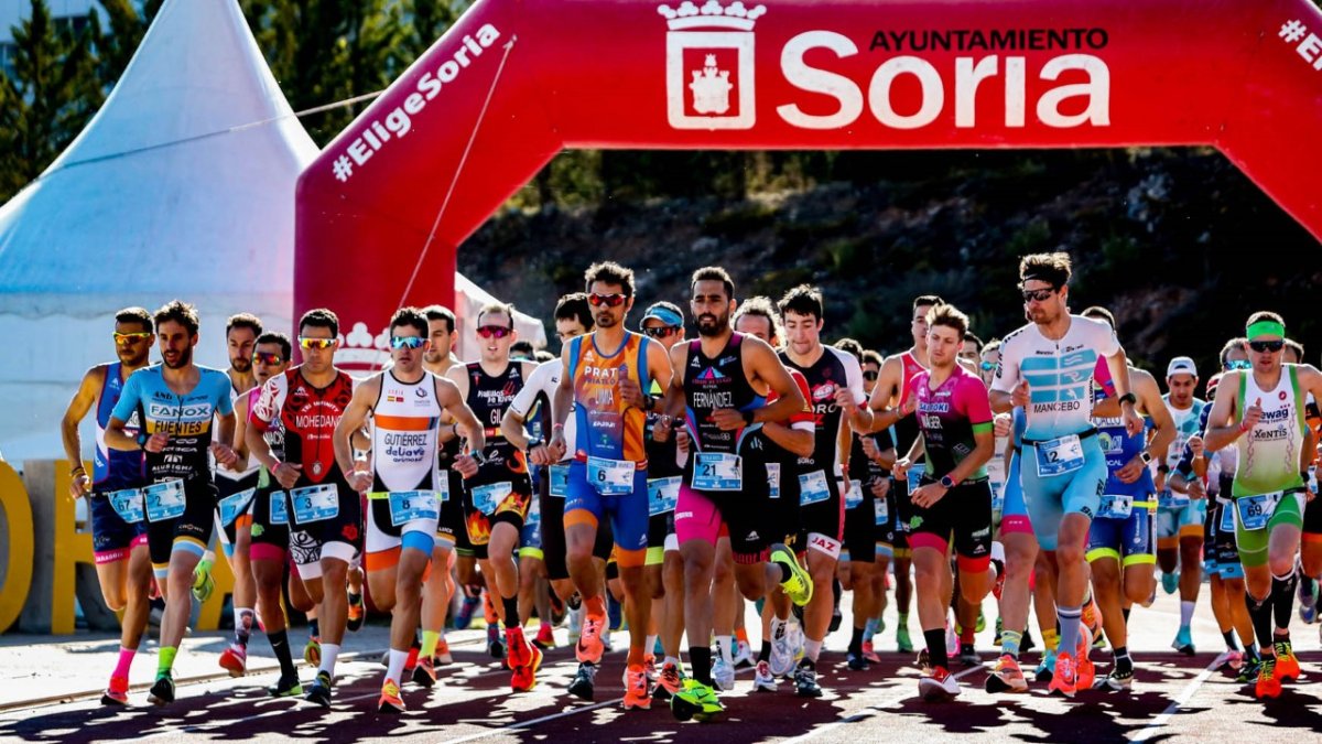 La capital soriana acoge un nuevo Campeonato de España de Duatlón. HDS