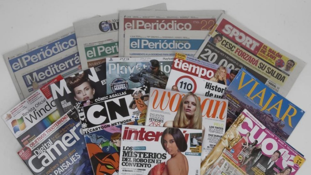 Las principales cabeceras de Grupo Zeta.-EL PERIÓDICO