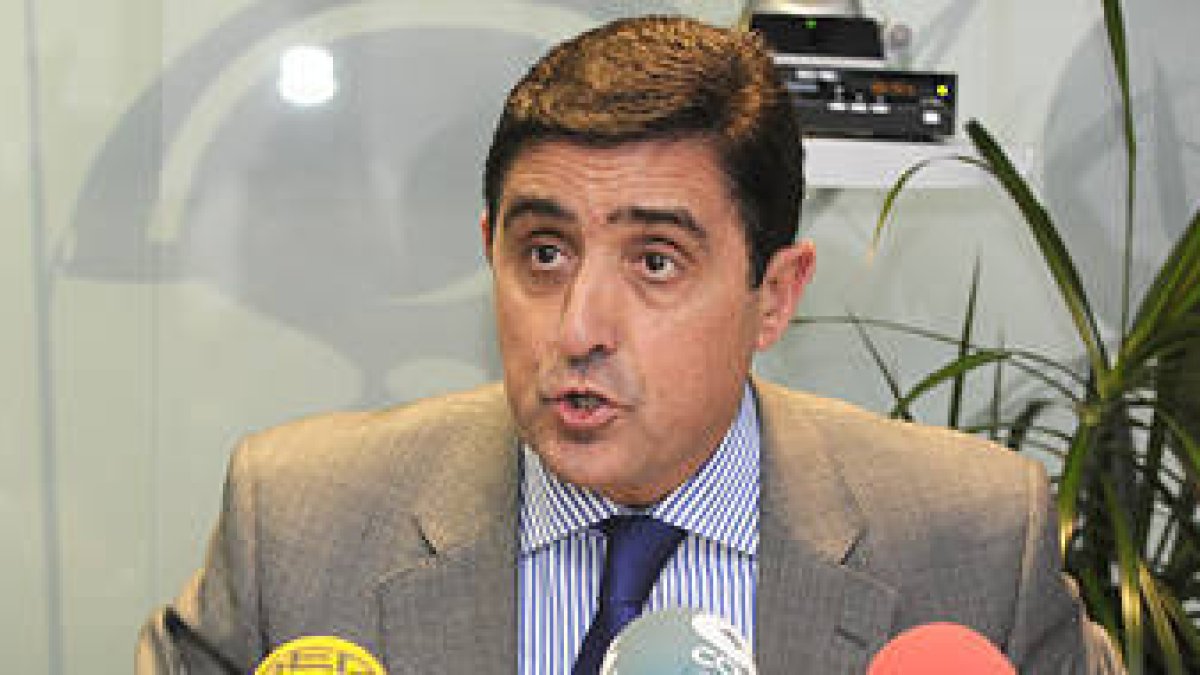 Carlos Martínez, presidente de Caja Rural. / V. G. -