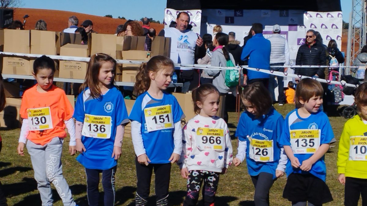 La localidad de Rioseco de Soria fue el escenario en la mañana de este domingo de la última prueba de los Circuitos Escolar y Popular de Campo a Través. Entre las 11.15 y los 13.00 han tomado parte atletas de todas las categorías, que estuvieron arropados por una importante cantidad de público atraída por la excelente mañana dominical en el pleno invierno. En la carrera senior los mejores fueron Begoña Peña y Jordán Lázaro. ANA HERNANDO