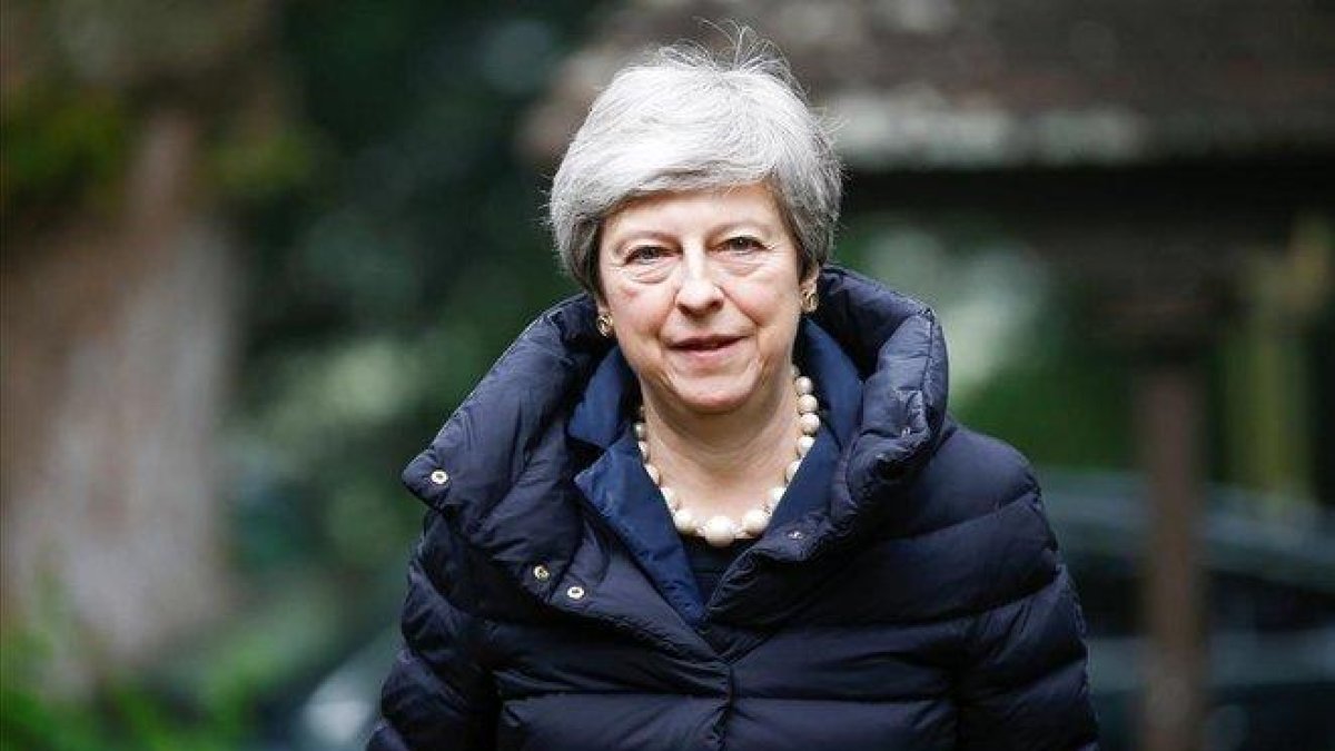 La primera ministra británica, Theresa May.-HENRY NICHOLS (REUTERS)
