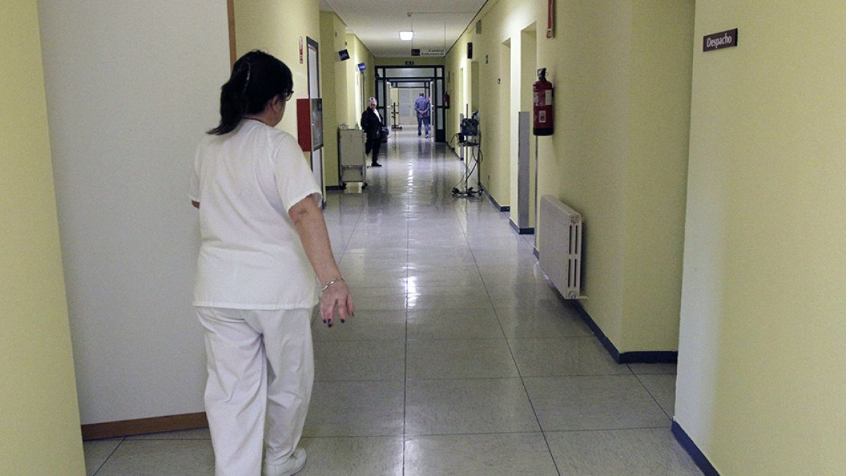 Interiores del Hospital Virgen del Mirón. HDS