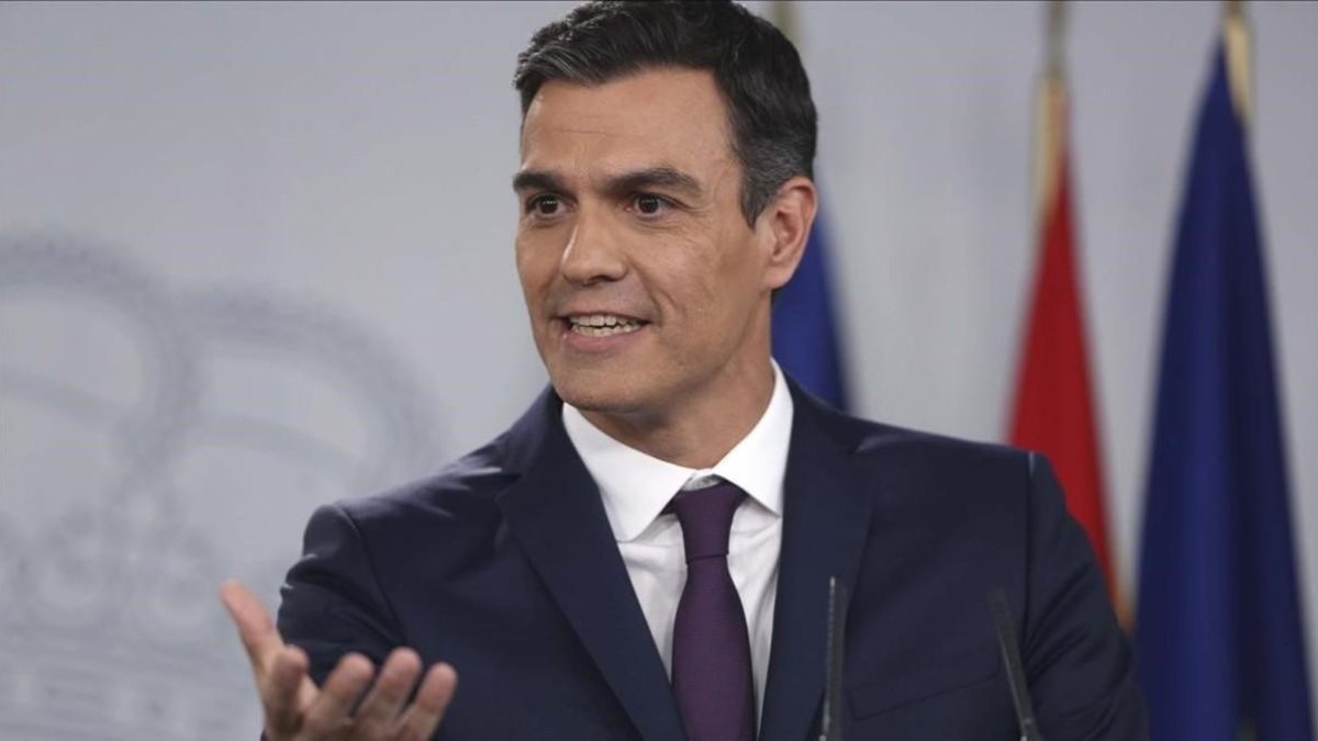 El presidente del Gobierno, Pedro Sánchez, el pasado 27 de julio, en la Moncloa.-DAVID CASTRO
