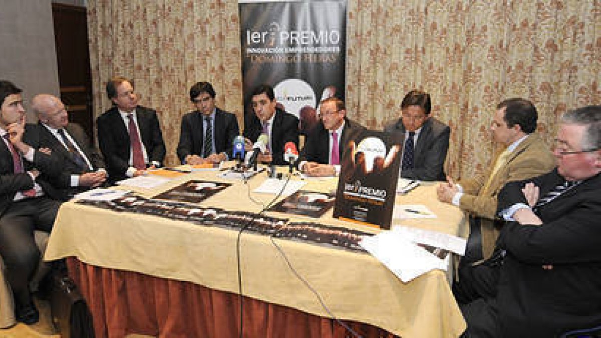 Responsables de Soria Futuro. / V. G. -