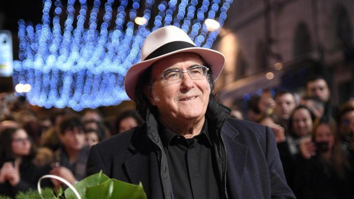 Al Bano Carrisi, a su llegada al Festival de San Remo, el pasado 6 de febrero.-AP / ETTORE FERRARI