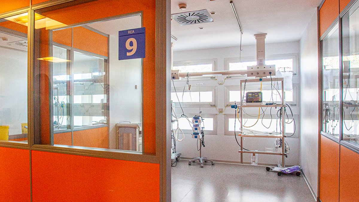 Unidad de cuidados especializados del Hospital Santa Bárbara. MARIO TEJEDOR