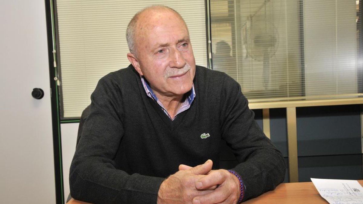 El alcalde de Sotillo, León Feliciano Matute Gil.-VALENTIN GUISANDE