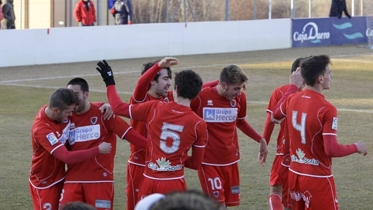 Partido del Numancia B de ayer.-DIEGO MAYOR