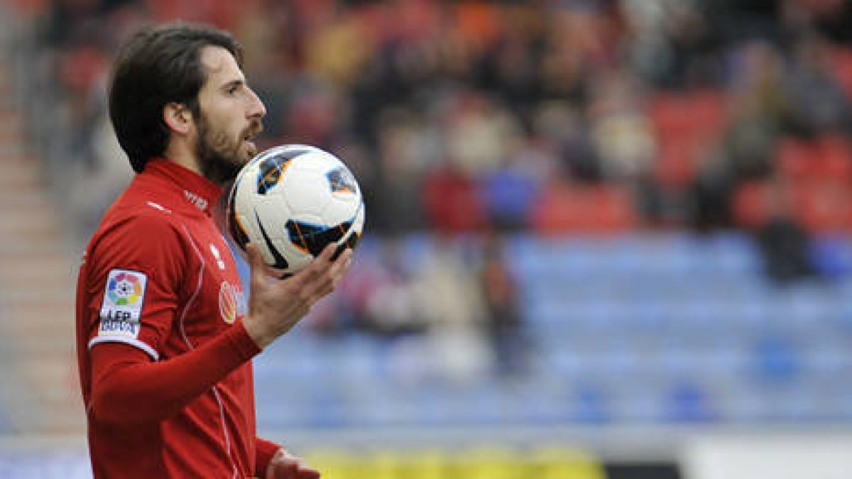 El Numancia tratará de ganar al Castilla para acercarse a los 50 puntos. / DIEGO MAYOR-