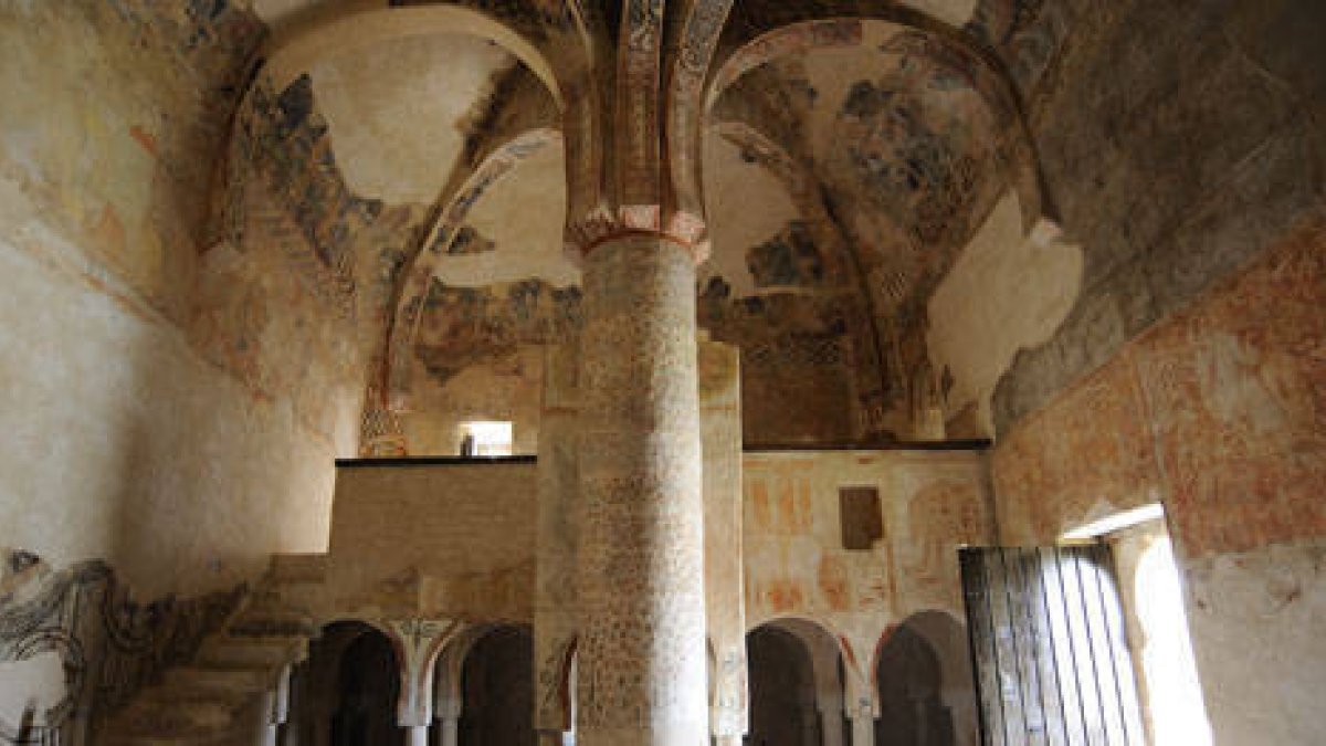 Interior de San Baudelio. /FERNANDO SANTIAGO-