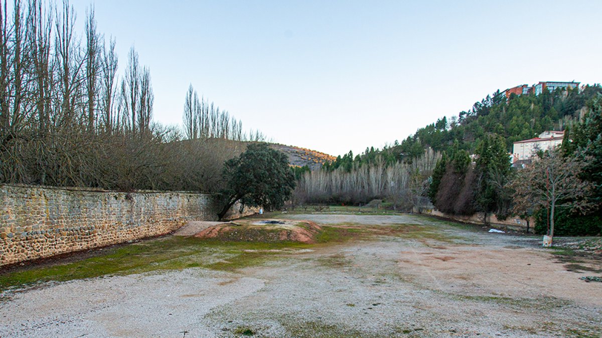Finca donde se celebra la lectura de las ánimas. MARIO TEJEDOR