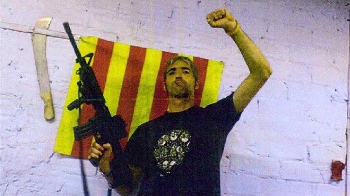 Foto de uno de los miembros de los CDR extraida del Sumario de los CDR.-