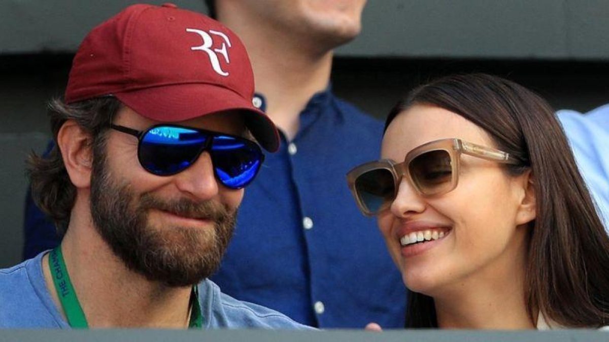 Bradley Cooper e Irina Shayk, el año pasado en Wimbledon.-JOHN WALTON