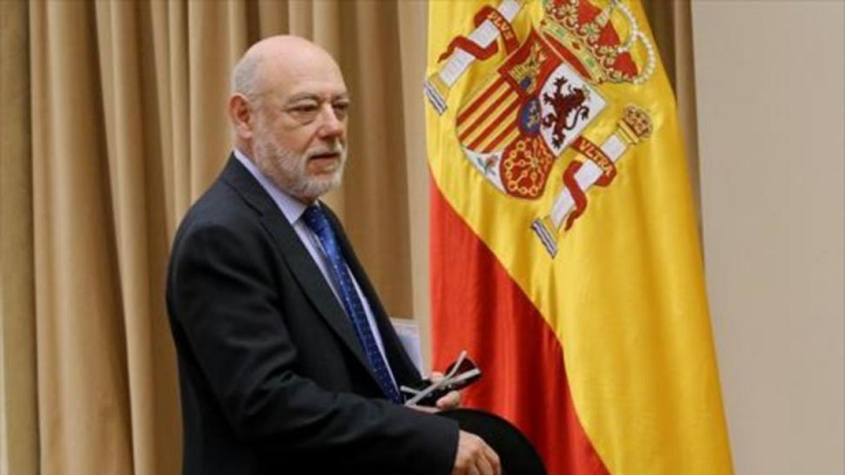 El fiscal general del Estado, José Manuel Maza,-JUAN MANUEL PRATS