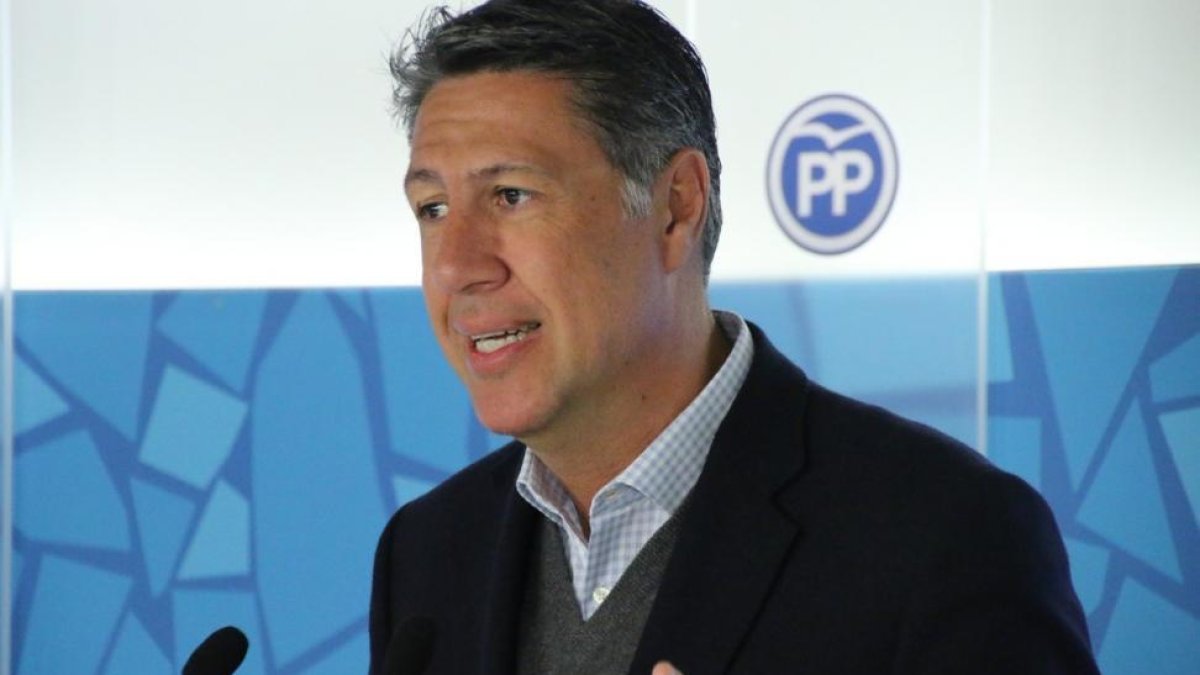 El coordinador del PP catalán, Xavier García Albiol.-