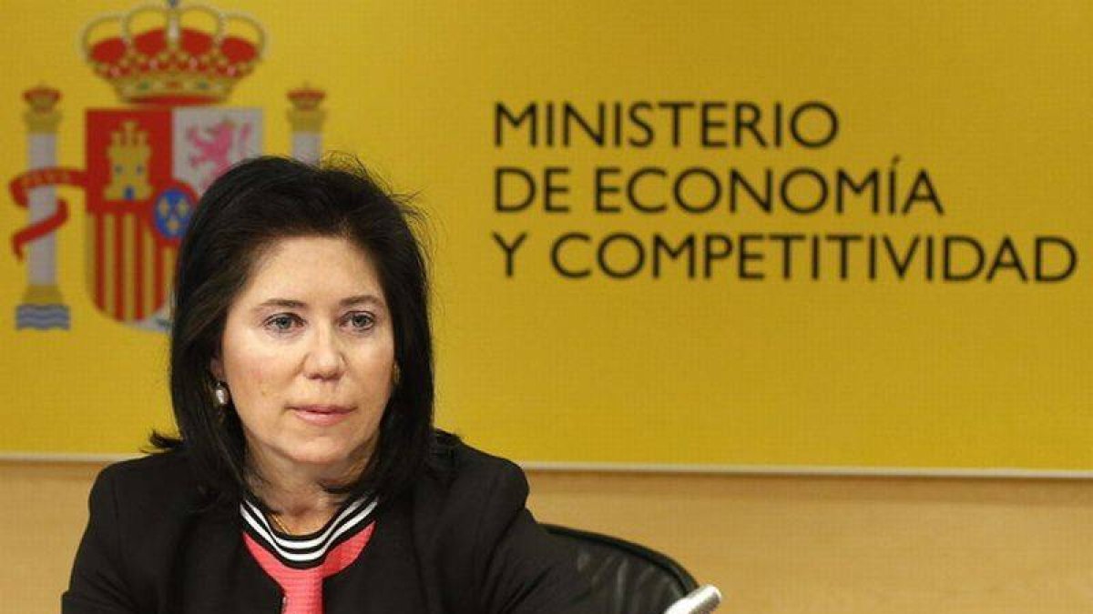 La secretaria general del Tesoro, Rosa Sánchez-Yebra.-Foto: PACO CAMPOS / EFE