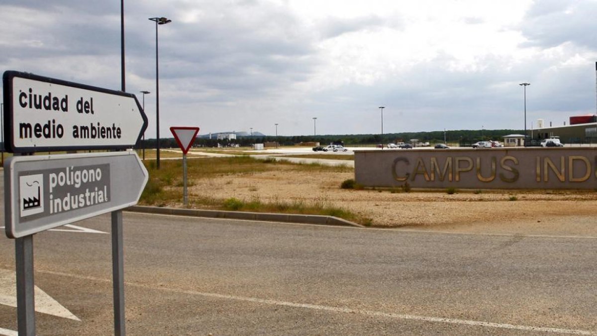 Parque Empresarial del Medio Ambiente en el soto de Garray.-LUIS ÁNGEL TEJEDOR