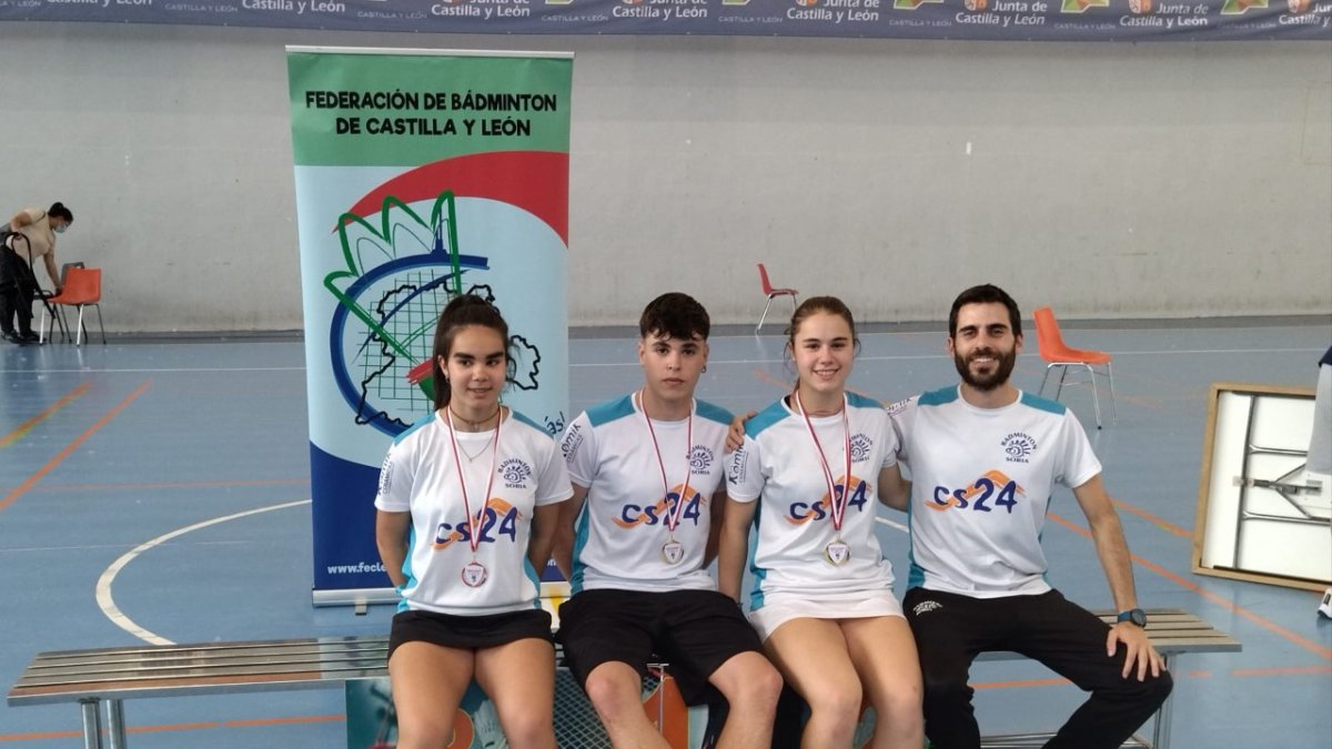 Destacada actuación de los jugadores sorianos el pasado domingo en Burgos. HDS