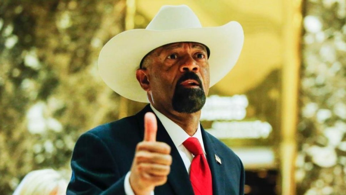 El sheriff David Clarke.-AFP / EDUARDO MUÑOZ ÁLVAREZ