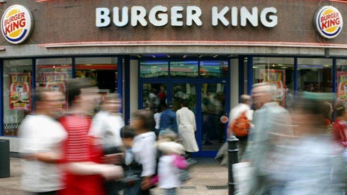 Un establecimiento de la cadena de hamburgueserías en Londres.-SANG TAN
