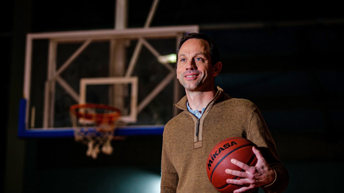 Rodrigo Gómez, presidente del Club Soria Baloncesto.- MARIO TEJEDOR
