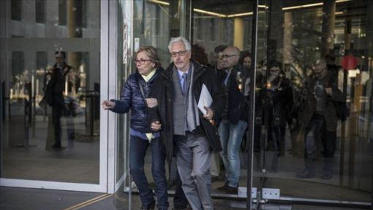 Santi Vidal, tras prestar declaración.-CARLOS MONTAÑÉS