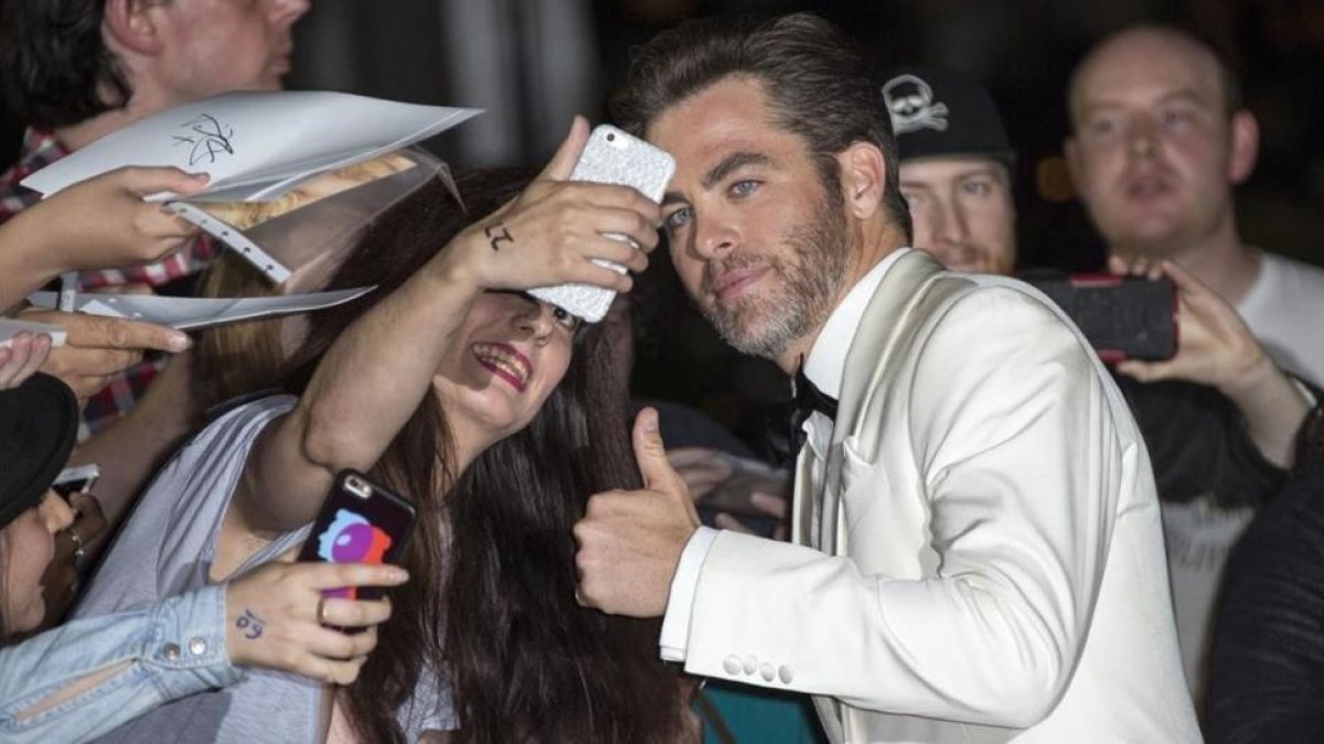El actor Chris Pine.-AP / JOEL RYAN