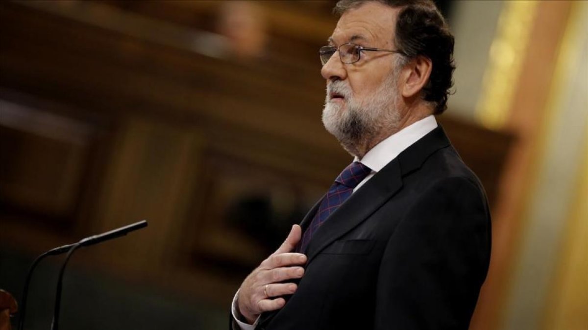 Comparecencia del presidente del Gobierno, Mariano Rajoy, en el Congreso.-JOSÉ LUIS ROCA