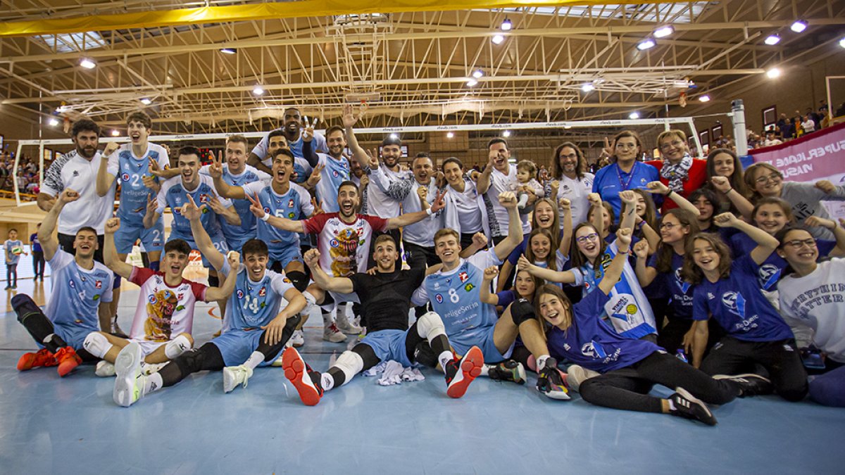 El Río Duero jugará la final ante Guaguas. MARIO TEJEDOR