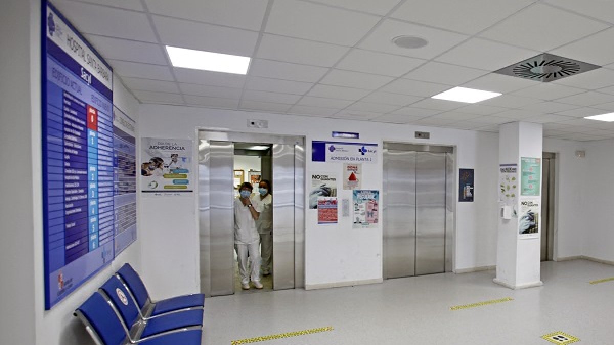 Interior del hospital Santa Bárbara - Mario Tejedor