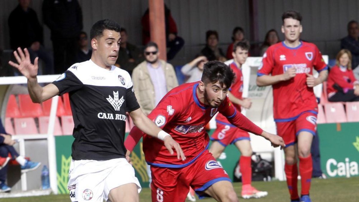 El Numancia B está realizando una campaña notable y quiere la guinda logrando el play off.-Luis Ángel Tejedor