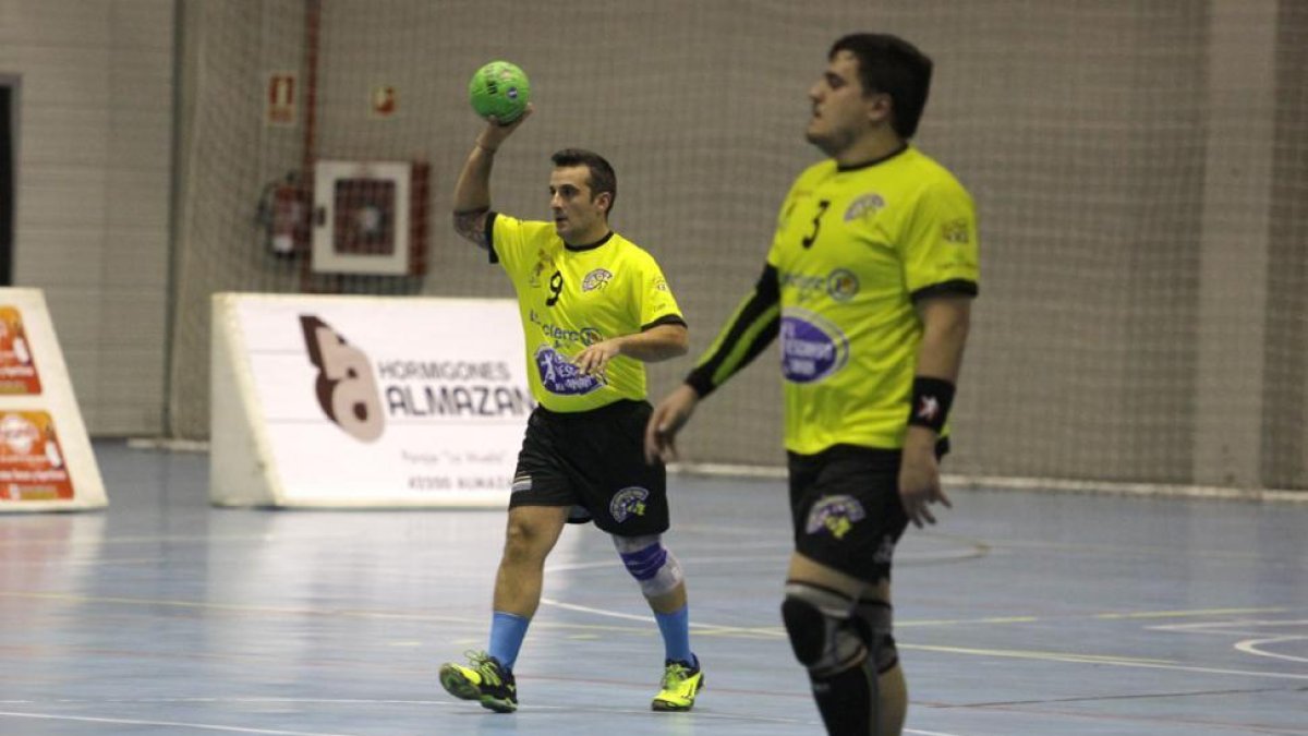 El BM Soria busca en Cantabria su quinta victoria de la temporada.-DIEGO MAYOR