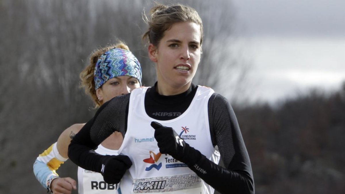 La atleta soriana Marta Pérez.-Cedida