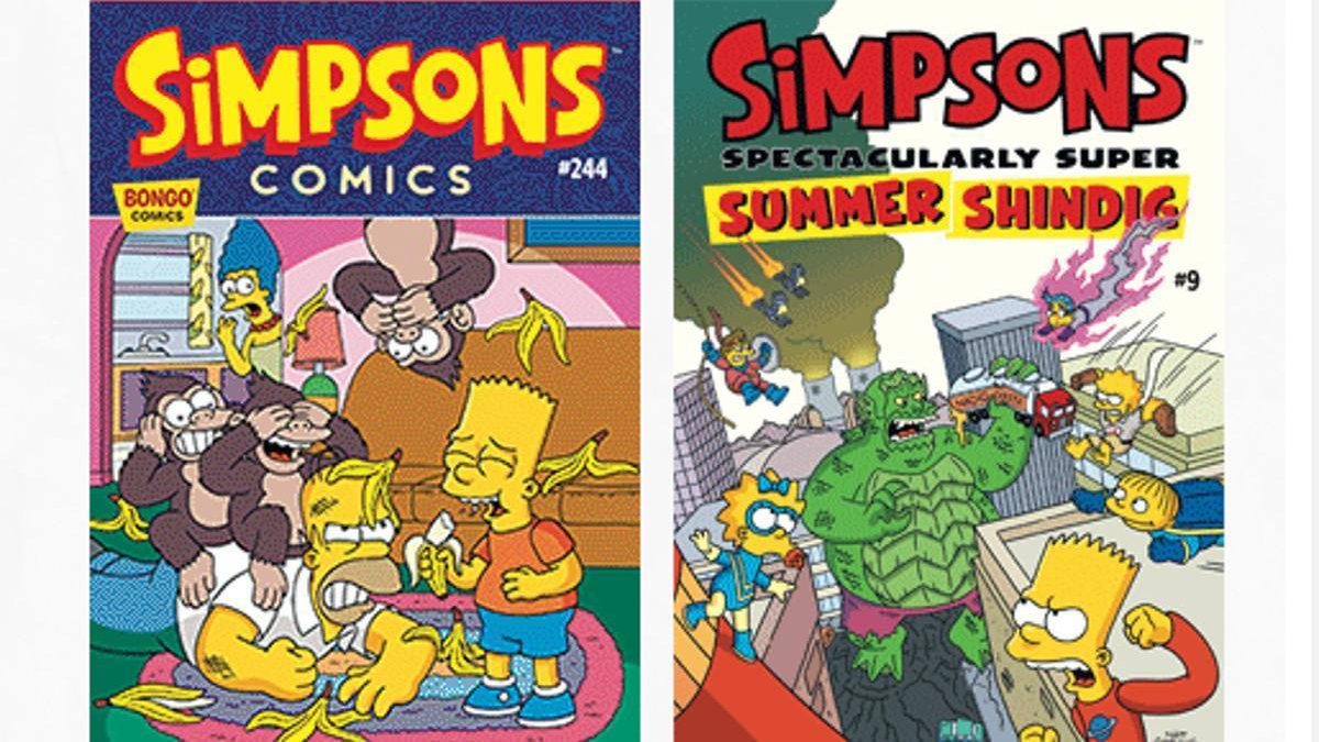 Comics de Los Simpsons-