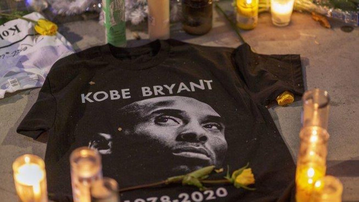Homenaje a Kobe Bryant, en Los Ángeles.-GETTY IMAGES NORTH AMERICA