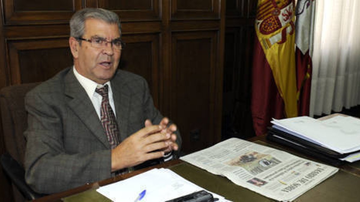 El subdelegado del Gobierno en Soria, Vicente Ripa / VALENTÍN GUISANDE-