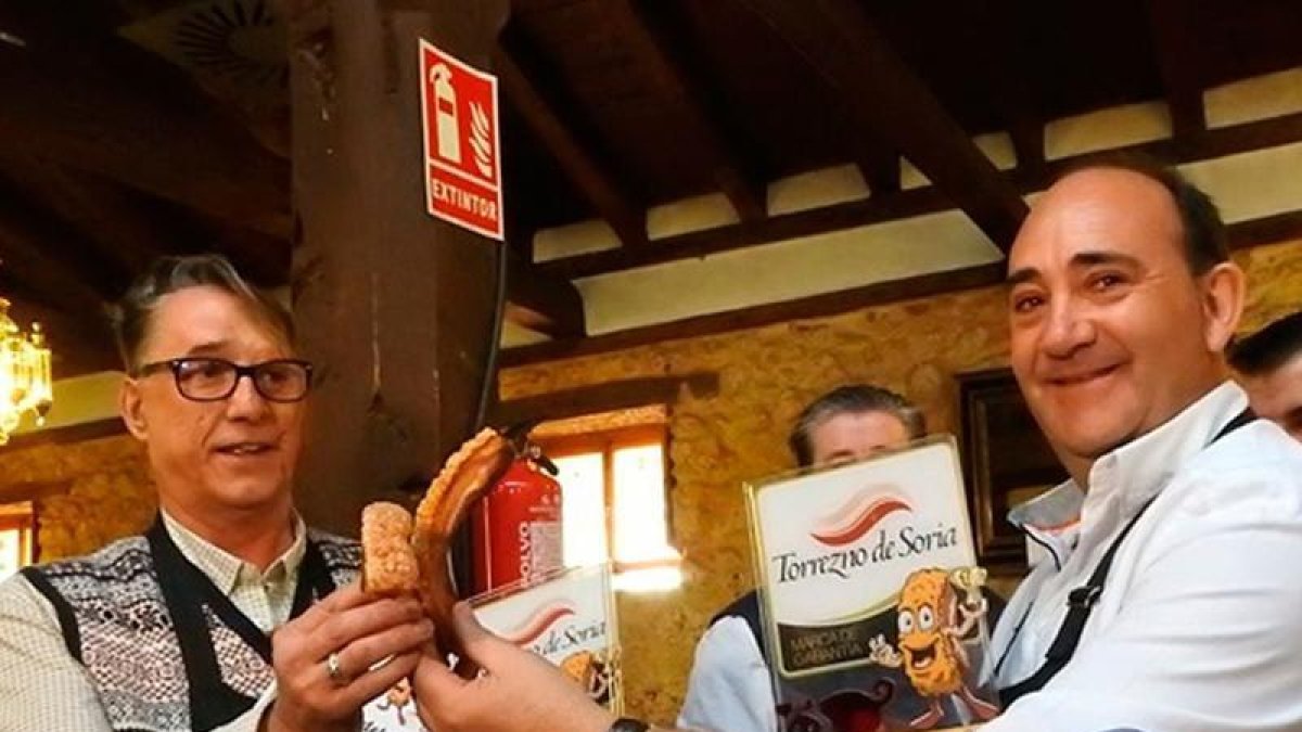 Luis Ángel del Rincón, del restaurante ‘El Condado de Motores’ de San Pedro y Javier Jiménez, los ganadores-HDS